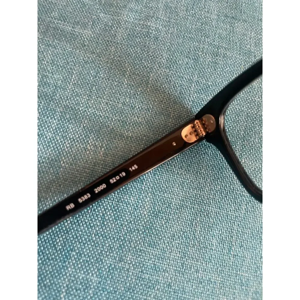 RAY BAN Black Unisex Frames Glasses Eyeglasses Men's Women's RB5383 RB 5383